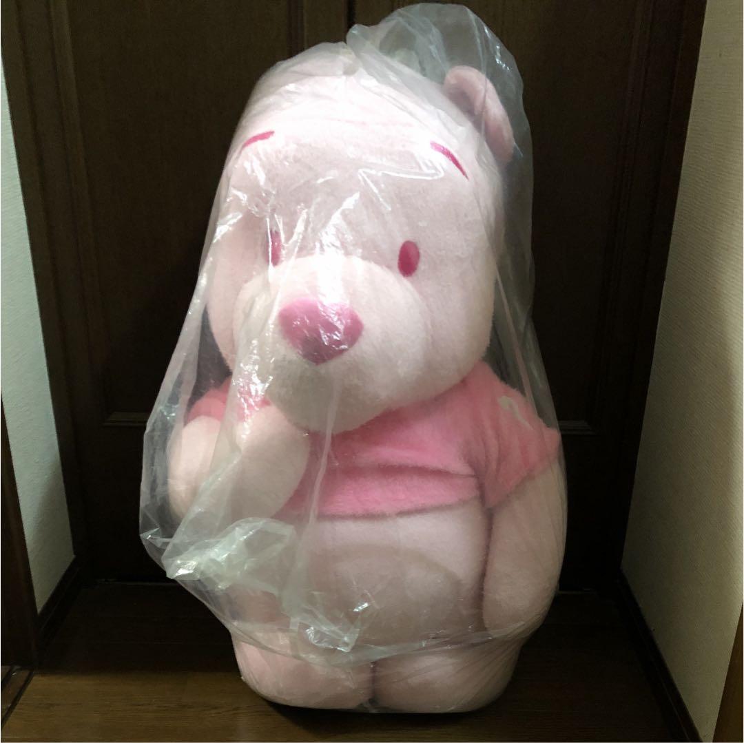 くまのプーさん　超特大ぬいぐるみ　桜色 くすみピンク”を基調にした桜モチーフ！ディズニーストア「くまのプー