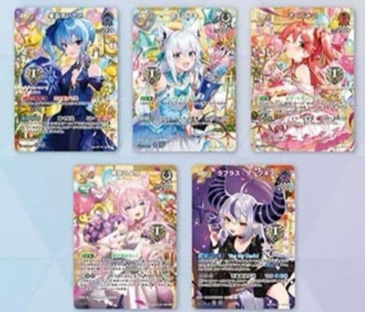 ホロカ 1st Anniversary Celebration カード5種セット お知らせ】 10月下旬にお届け予定の『1st Anniversary Celebration Set