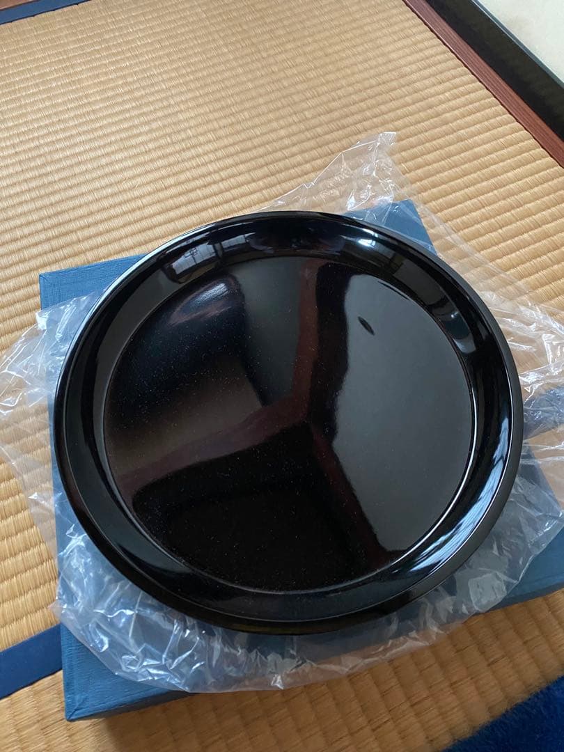 大円盆　30㎝ 大円盆（だいえんぼん） 木製うるし塗り | 茶道具通販専門店 ふげつ工房