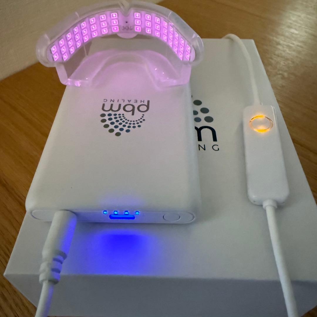 【美品】pbm ヒーリング 拡張型 Ortho OE-01 歯列矯正 光加速装置 マウスピース矯正の期間を短縮 スピード矯正「光加速装置PBM」 | KU