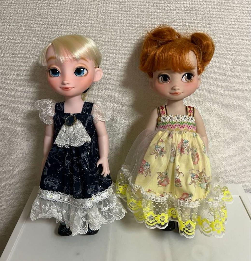 ディズニーアニメータードールの人形（アナ、エルサ）洋服セット Amazon.co.jp: ディズニー アナと雪の女王 エルサ アナ アニメーター