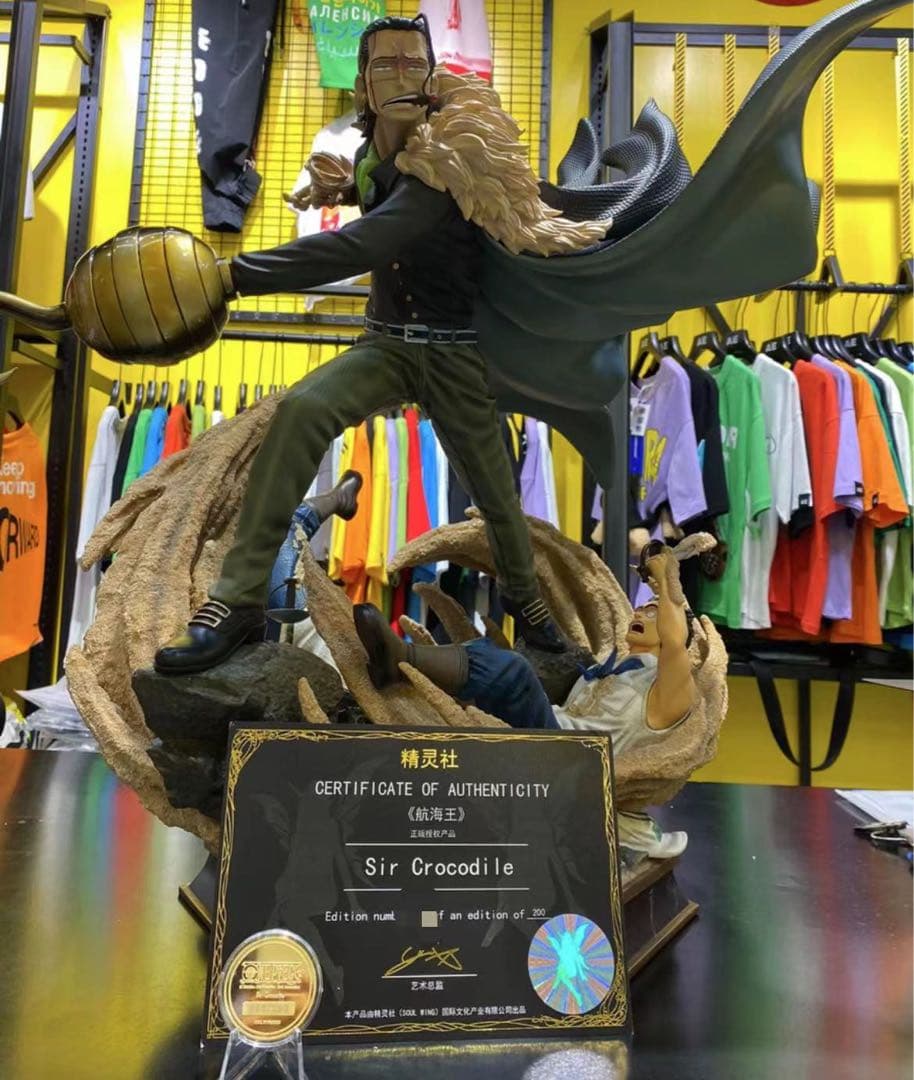 ワンピース サー·クロコダイル ガレージキット ガレキ スタチュー②① ワンピース サー·クロコダイル ガレージキット ガレキ スタチュー②①