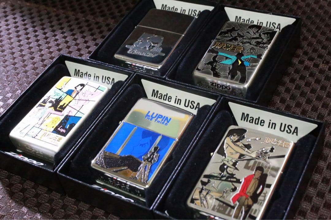 ルパン三世 50周年 記念 ジッポ セット 激レア ZIPPO ルパンジッポ ルパン三世」のZIPPOライター アニメ化50周年で: J-CAST トレンド