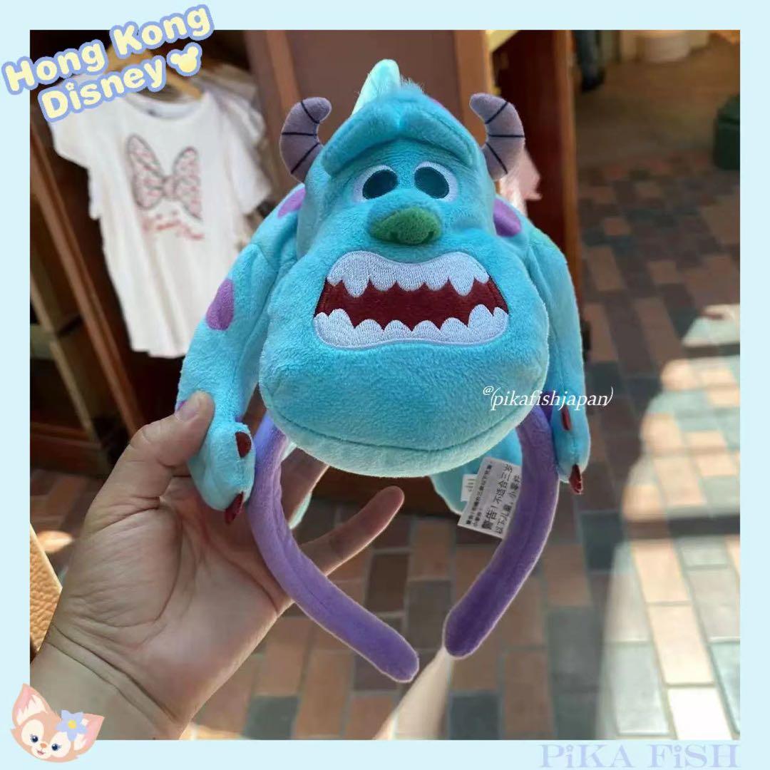 現地購入☆正規品】サリー モンスターズインク ぬいぐるみカチューシャ