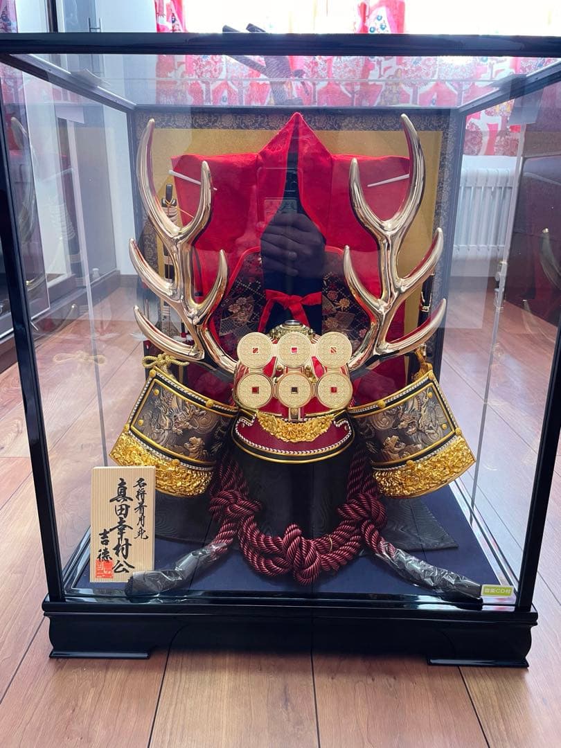 吉徳 ヨシトク 五月人形 真田幸村 極美品 五月人形 真田幸村 子供大将飾り 人形単品 好洋作 鎧着大将 正絹 h305