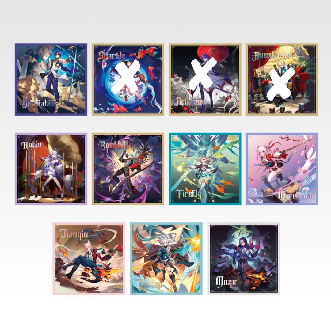 崩壊スターレイル 一番くじ vol2 マルチビジュアルクロス ８種 一番くじ vol2 マルチビジュアルクロス 崩壊スターレイル ８種