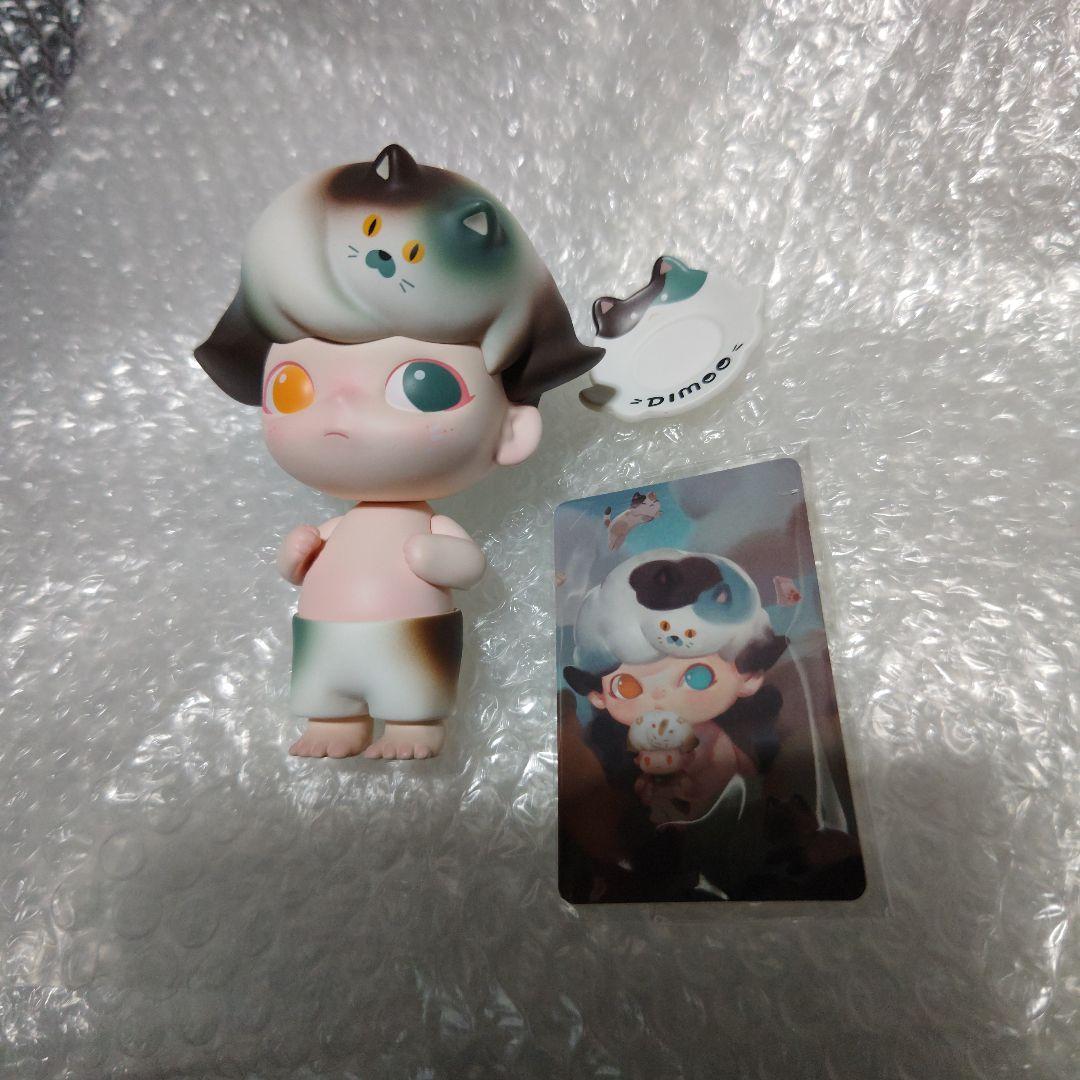 DIMOO　三毛猫　フィギュア　12cm