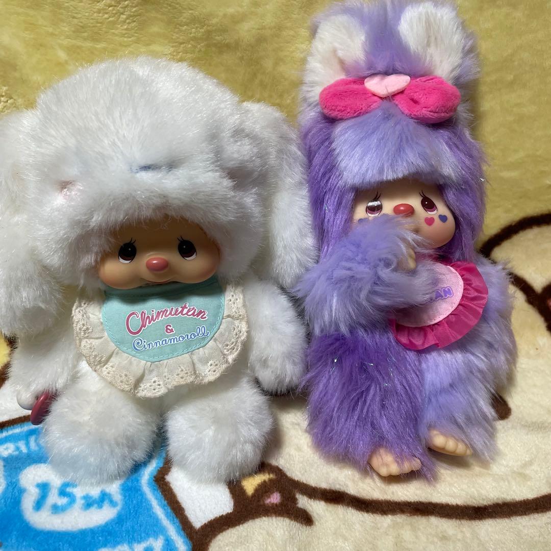 シナモロール×チムたん　しなこ×チムたん　2セット モンチッチ しなこコラボ 第2弾 チムタン 3点セット - メルカリ