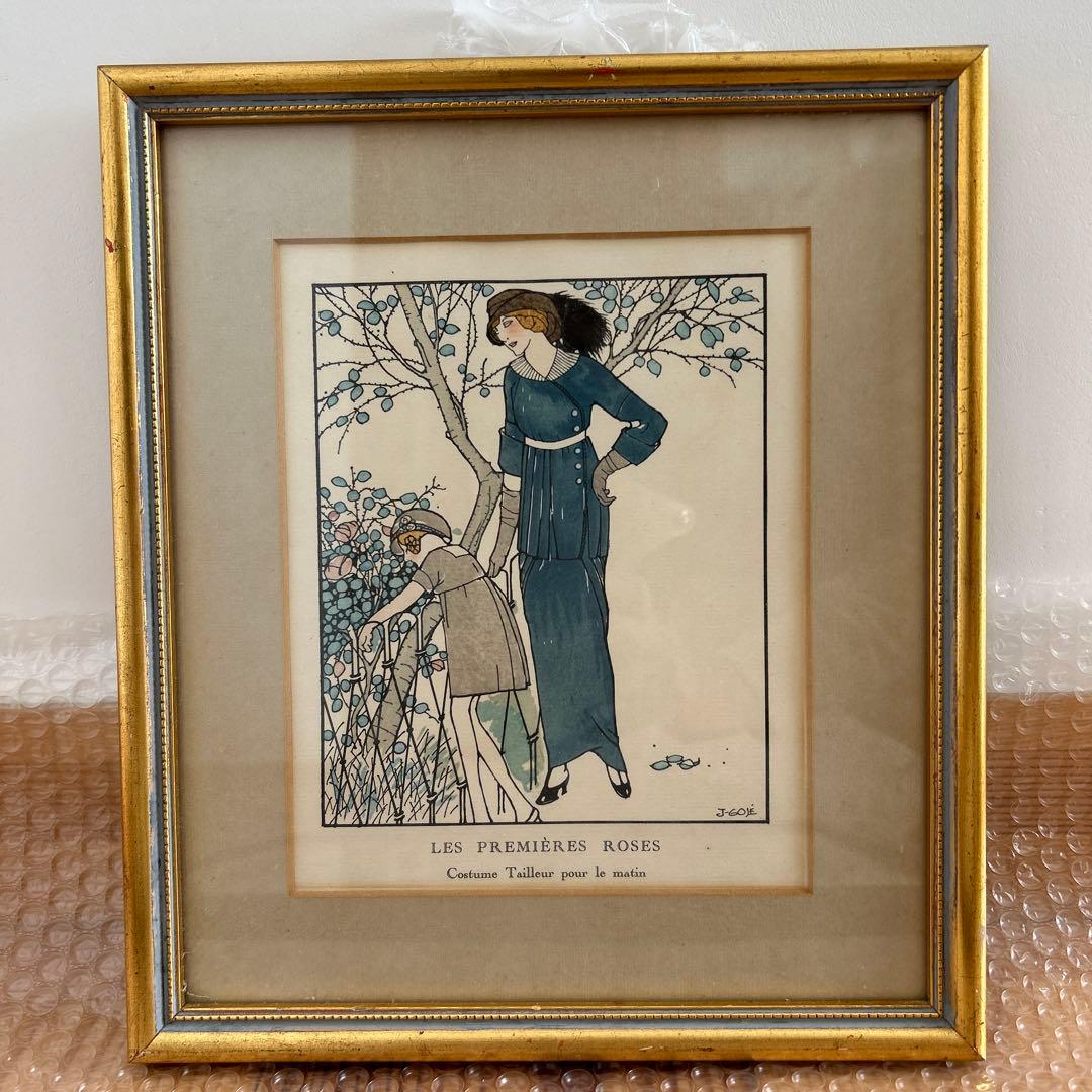 フランス銅版画　ガゼット・デュ・ボントン ガゼット・デュ・ボン・トン Gazette du Bon Ton