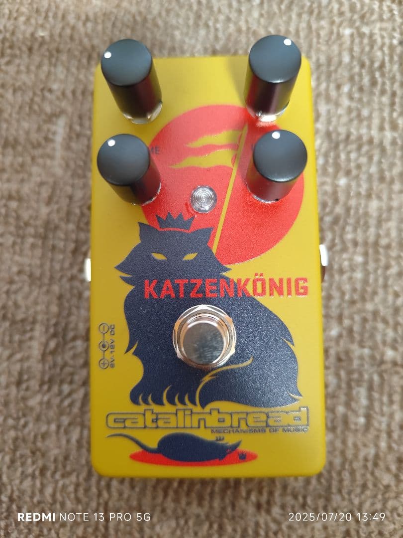 Catalinbread　Katzenkonig　エフェクター Catalinbread Katzenkönig Effects Pedal