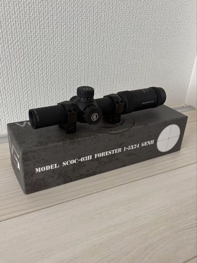 Vector Optics FORESTER GEN2 光学サイト VECTOR OPTICS】プリズムサイト Forester Gen2 FDE 1-5x24/倍率（1-5倍