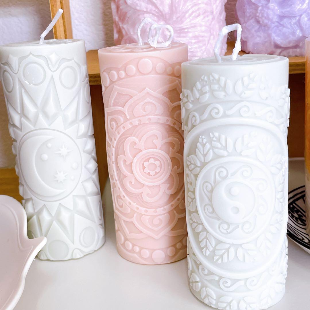 くすみカラー3本セット　ソイキャンドル　エスニック　アジアン　花　月 Lesson10] Botanical Soy Candle/Candlemaking/candle/Handmade - YouTube