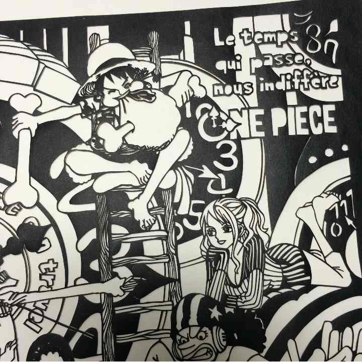 ONE PIECEの切り絵 - メルカリ