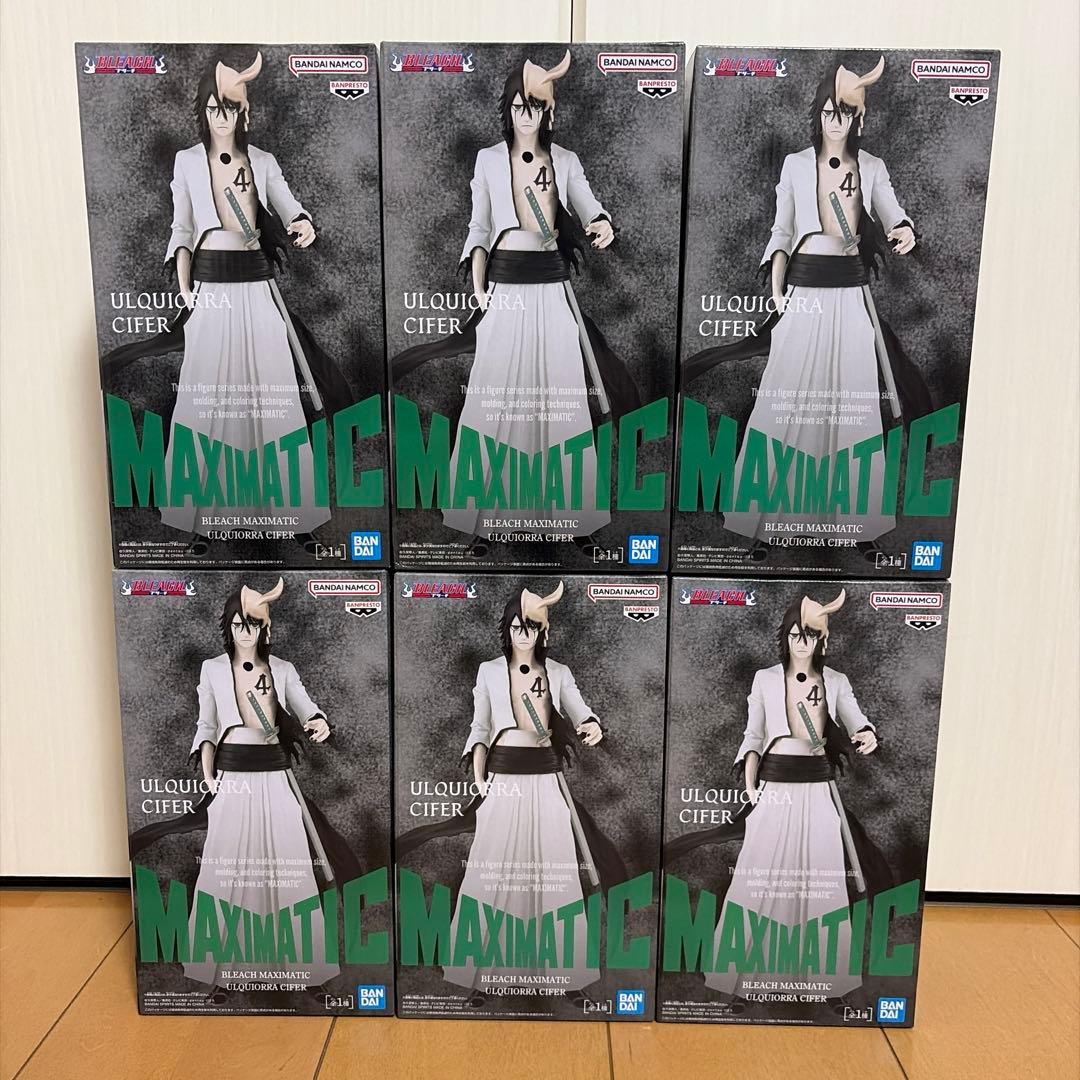 BLEACH MAXIMATIC ULQUIORRA CIFER フィギュア6体 - メルカリ