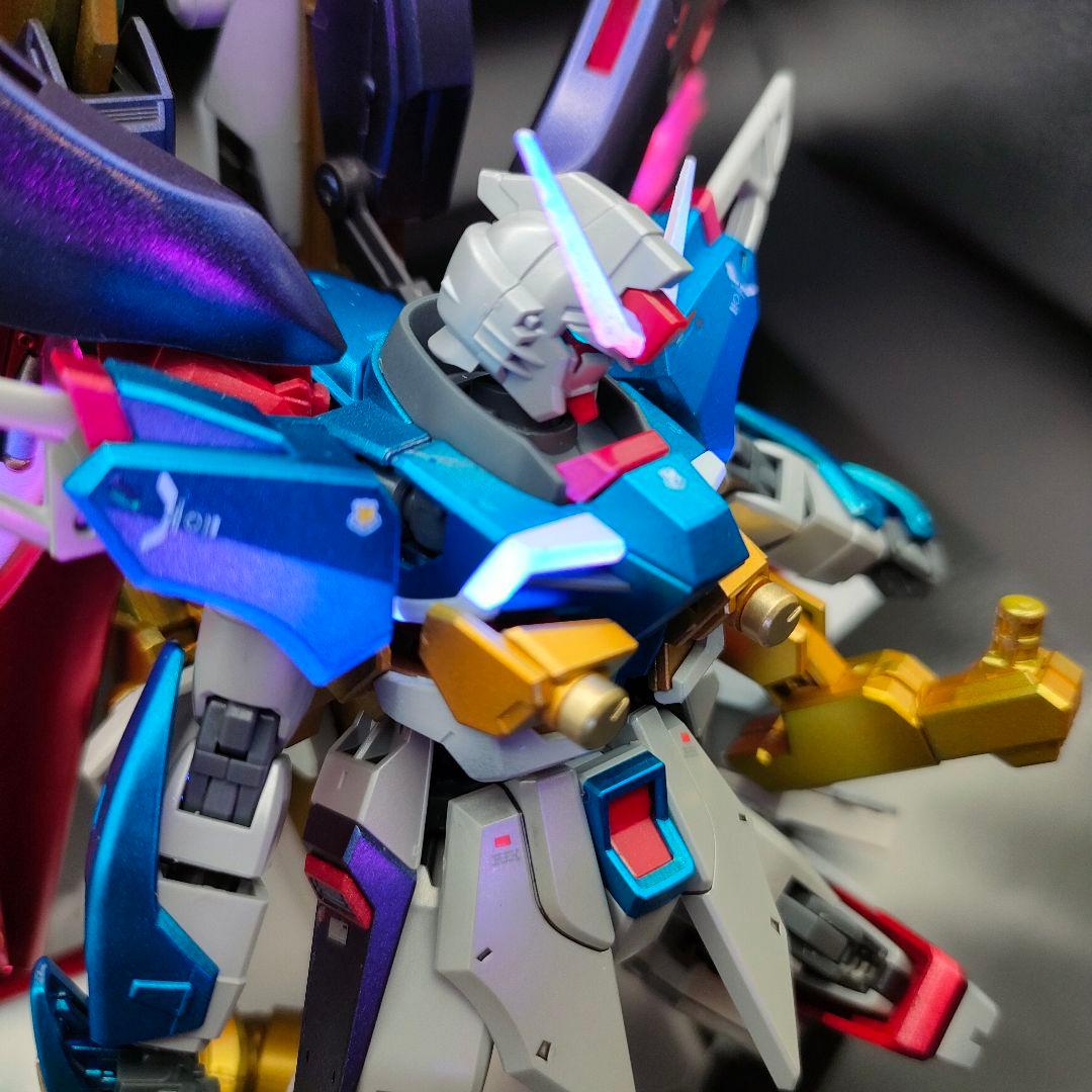 デスティニーガンダムspecⅡ ゼウスシルエットゴースト ガンプラ 塗装