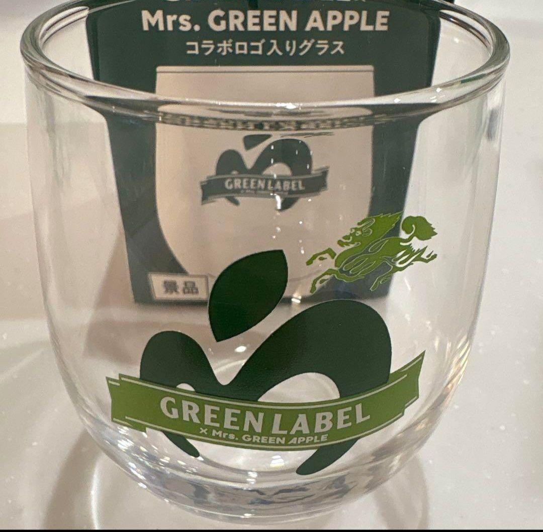 GREEN LABEL x Mrs. GREEN APPLE グラス - メルカリ