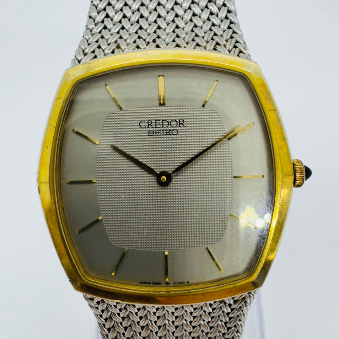 ✨SEIKO✨セイコー✨クレドール✨5930-5390✨14K✨腕時計✨ CREDOR イコー質店 セイコー クレドール ☆希少モデル 美品 5930-5390