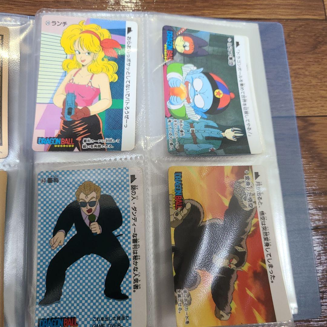 1988年当時物ドラゴンボールカード第一弾ノーマルカード34枚➈孫悟空欠品