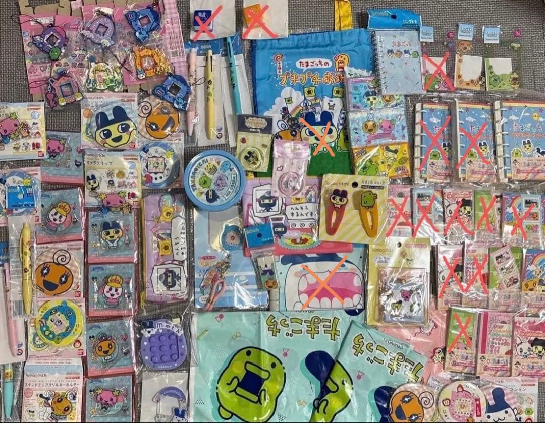 たまごっち　大量　まとめ売り　アクスタ　アクキー　前髪クリップ　トートバッグ 会場完売・再入荷未定】たまごっちとSTUDY優作 前髪クリップ2個セット