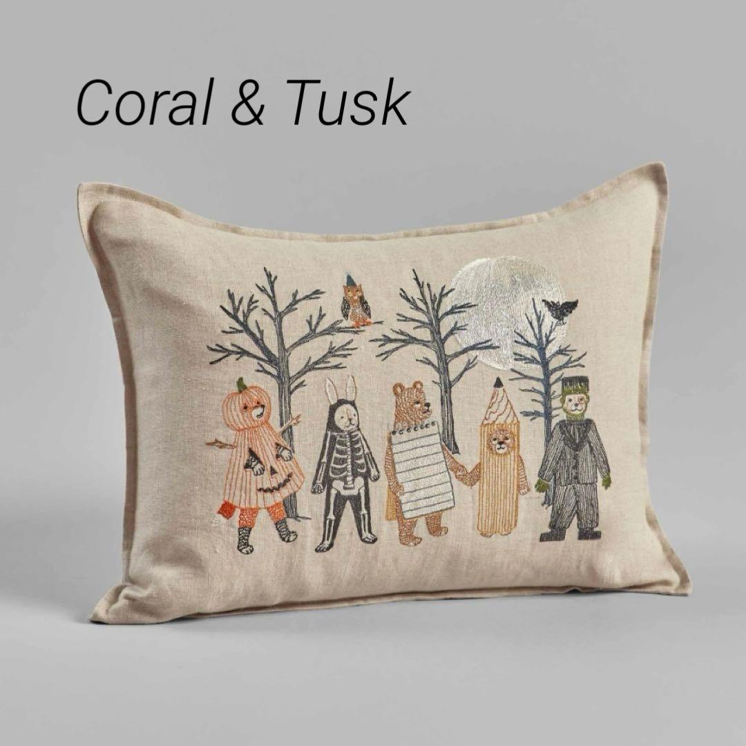 Coral & Tusk クッションカバー ハロウィン コーラルアンドタスク Coral & Tusk Halloween Collection – ATELIER ONLINE