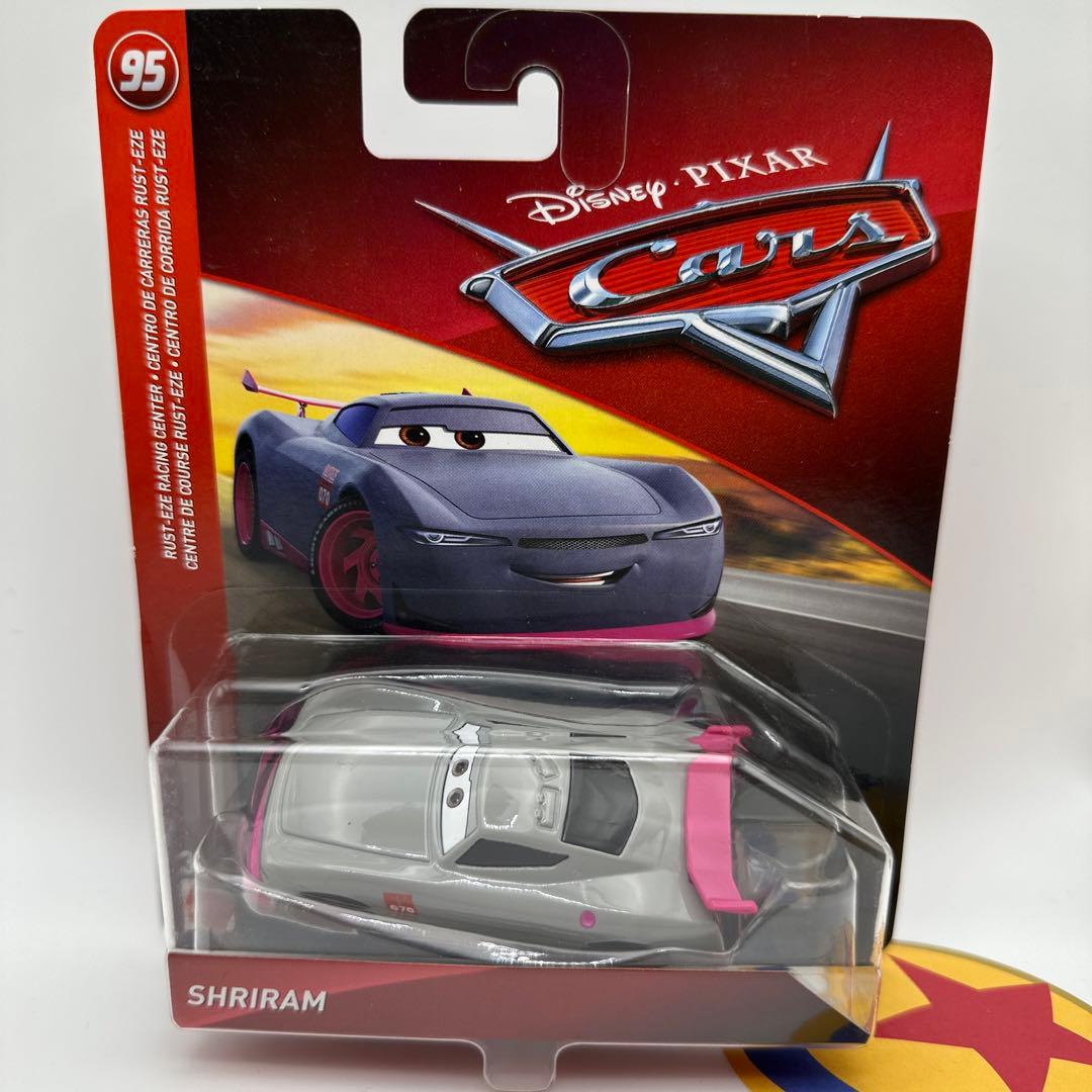 カーズ マテル SHRIRAM 訓練生 レア ピクサー ミニカー カーズ3