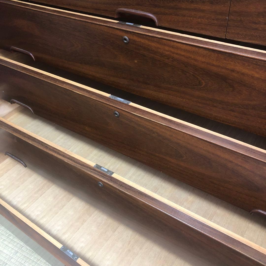 府中家具 マルケイ木工 高級家具 婚礼家具 桐箪笥タンス 着物入 昭和