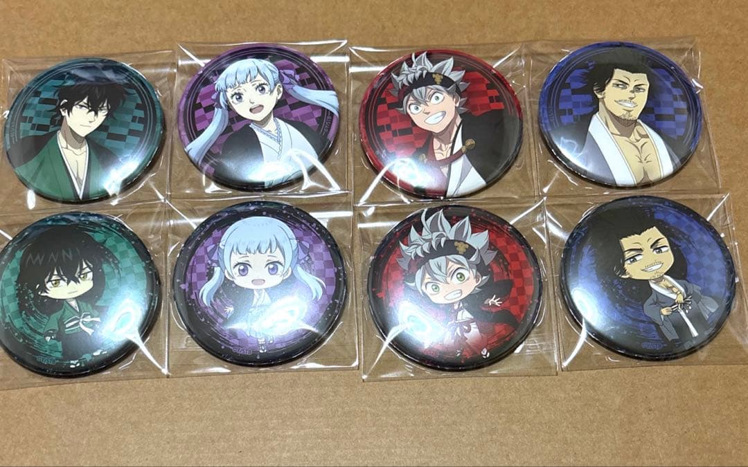 ブラッククローバー TSUTAYA 限定 ぴえろ45 缶バッジ - メルカリ