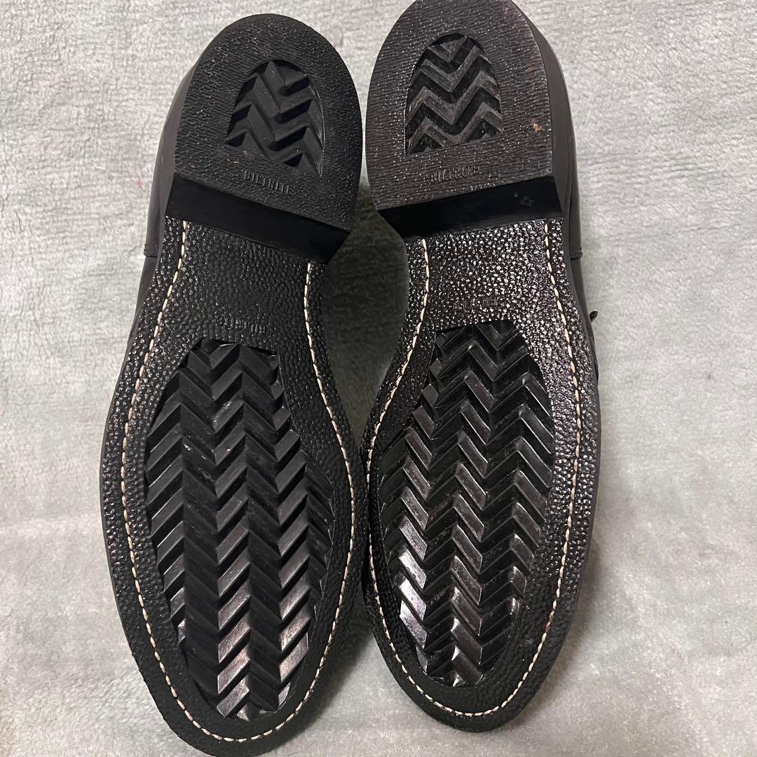 80sヴィンテージADDISON SHOE COMPANY 10.5R 革靴黒