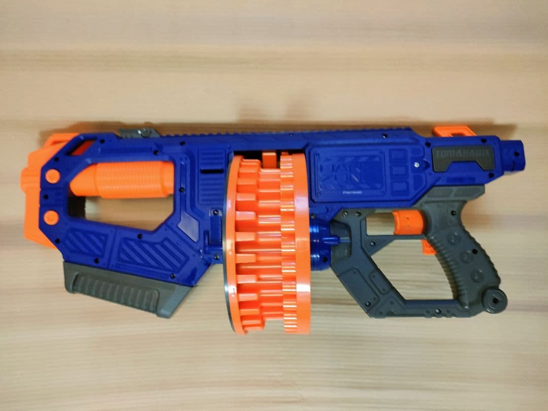 ナーフ　Dartzone　Tomahawk　トマホーク　ダートゾーン NERF系トイガン】トマホーク（Tomahawk）：大容量60連発の電動