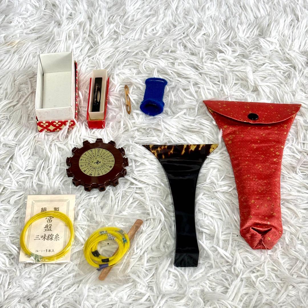 ✨美品✨津軽三味線 太棹 花梨 丸打ち胴 一本ホゾ 和楽器 ハードケース