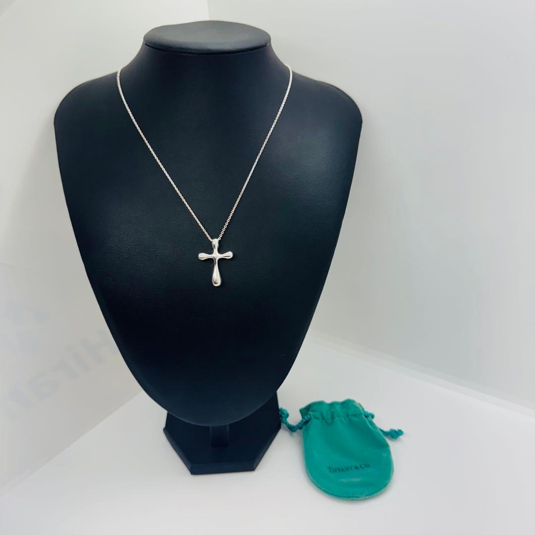 ✨Tiffany& Co.✨ティファニー✨クロストップ✨ネックレス✨ TIFFANY&Co.（ティファニー） (新品仕上げ済) TIFFANY クロス