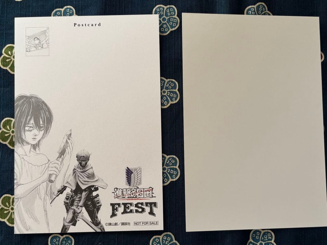 進撃の日田スタンプラリー帳 オリジナルステッカー リヴァイ 生誕祭