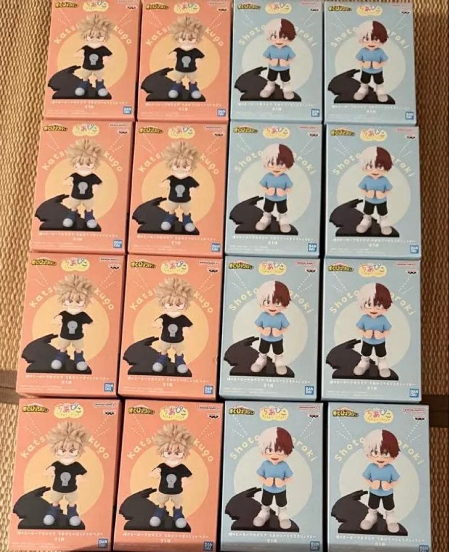 ヒロアカ　ちあぴこ　ばくごうかつき　とどろきしょうと　まとめ売り　合計16体 僕のヒーローアカデミア ちあぴこ～ばくごうかつき とどろきしょうと