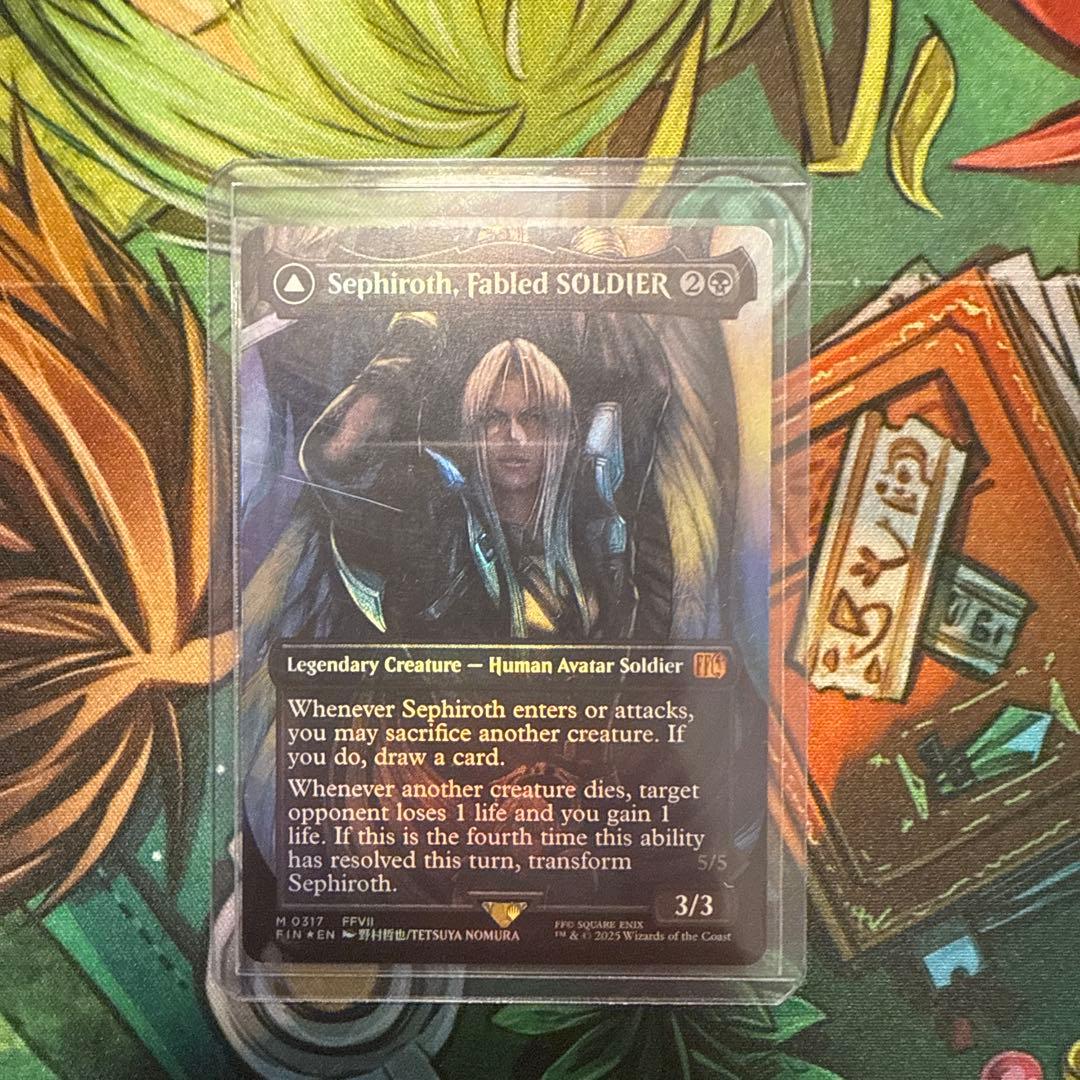Sephiroth, Fabled SOLDIER foil ホイル Final Fantasy Variants Foil: Sephiroth, Fabled SOLDIER (0317