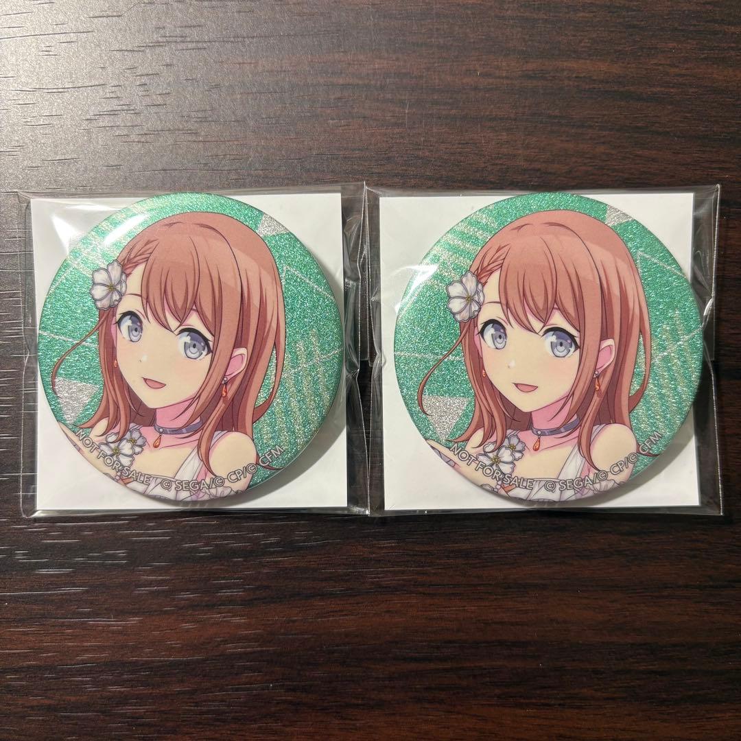 プロセカ グリッター缶バッジ 花里みのり 3B特典 - メルカリ