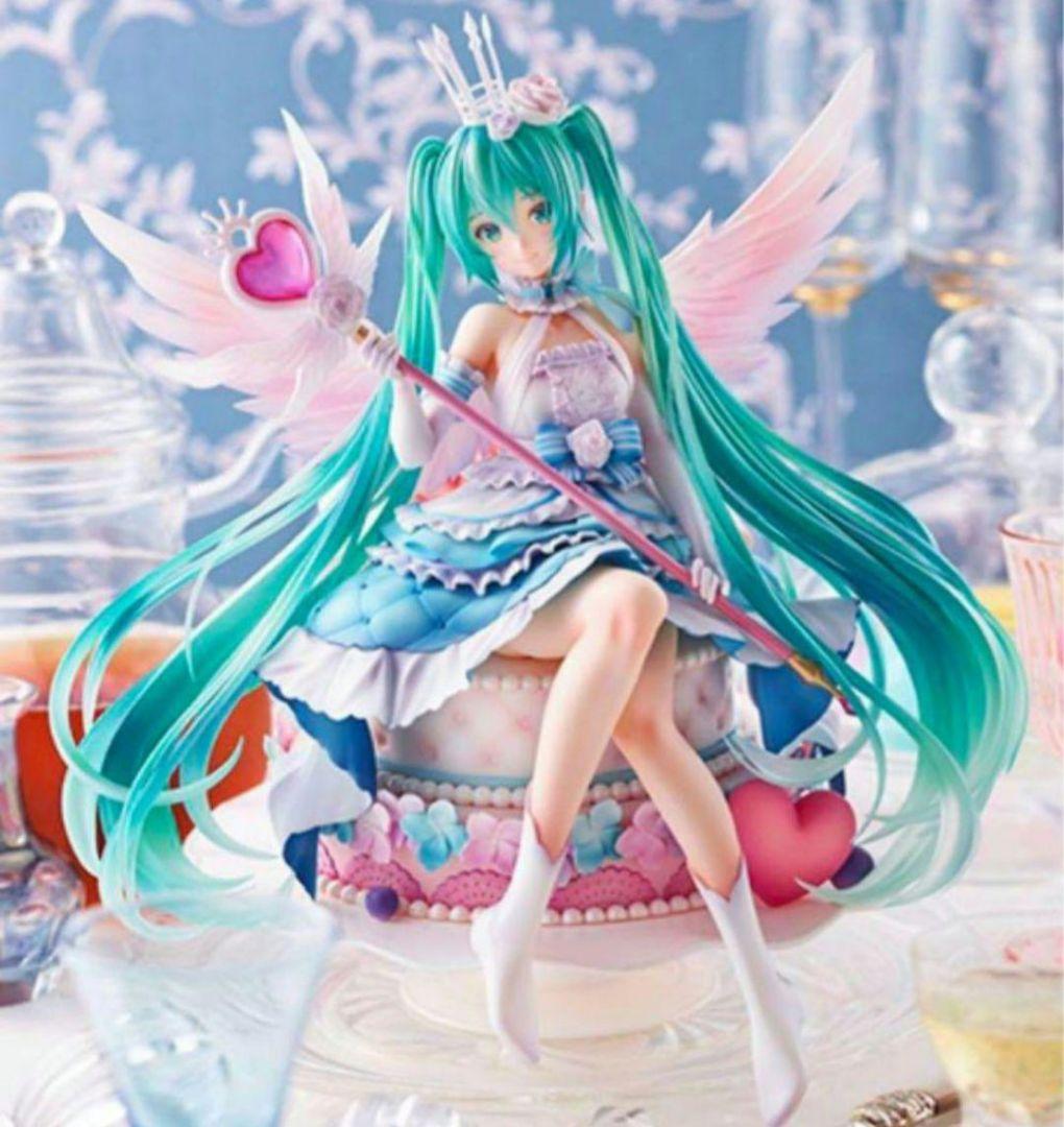 初音ミク スピリテイル フィギュア 2020 ボカロ ピアプロ バースデー 初音ミク Birthday 2020～Sweet Angel ver.～ 1/7スケールフィギュア
