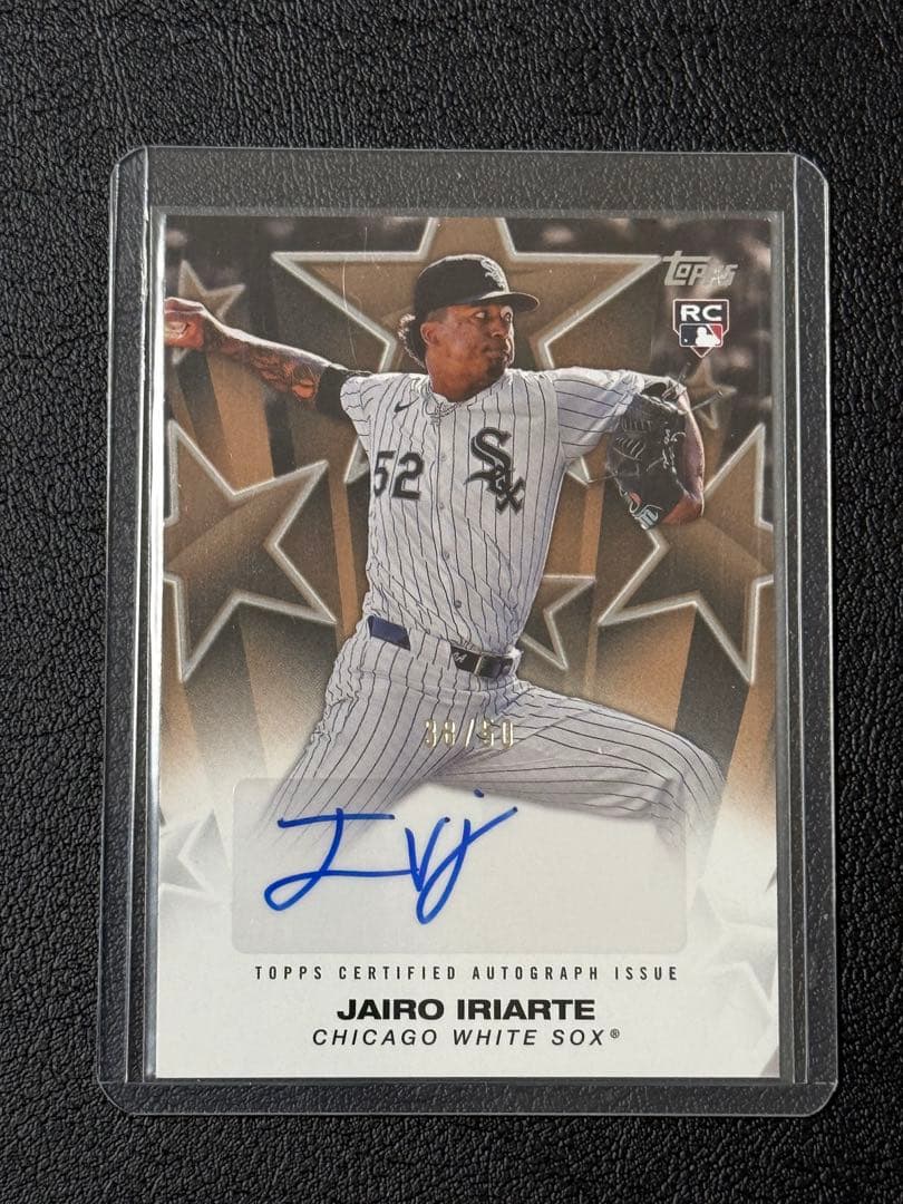 50枚限定】ハイロ・イリアーテ 直筆サインカード 2025 Topps RC - メルカリ