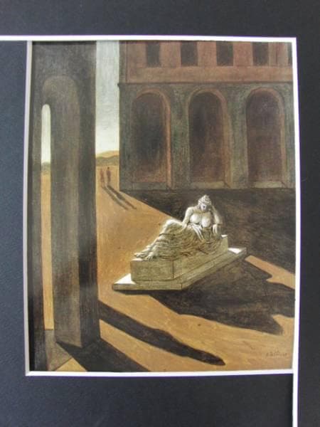 Giorgio de Chirico、SOUVENIR D'ITALIE Piazza d'Italia by Giorgio de Chirico | Obelisk Art History