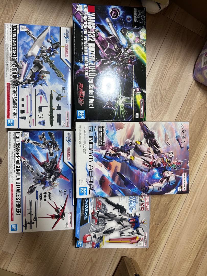 ガンプラまとめ売り　おまけ付き ガンプラ買取】HG・MG・PG・RG等が【買取20%UP中】