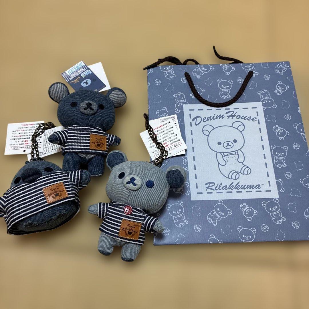 左下！リラックマ　ぬいぐるみ　デニムハウス限定　軽井沢 軽井沢のリラックマデニムハウスに行ってきました！ かわいい限定