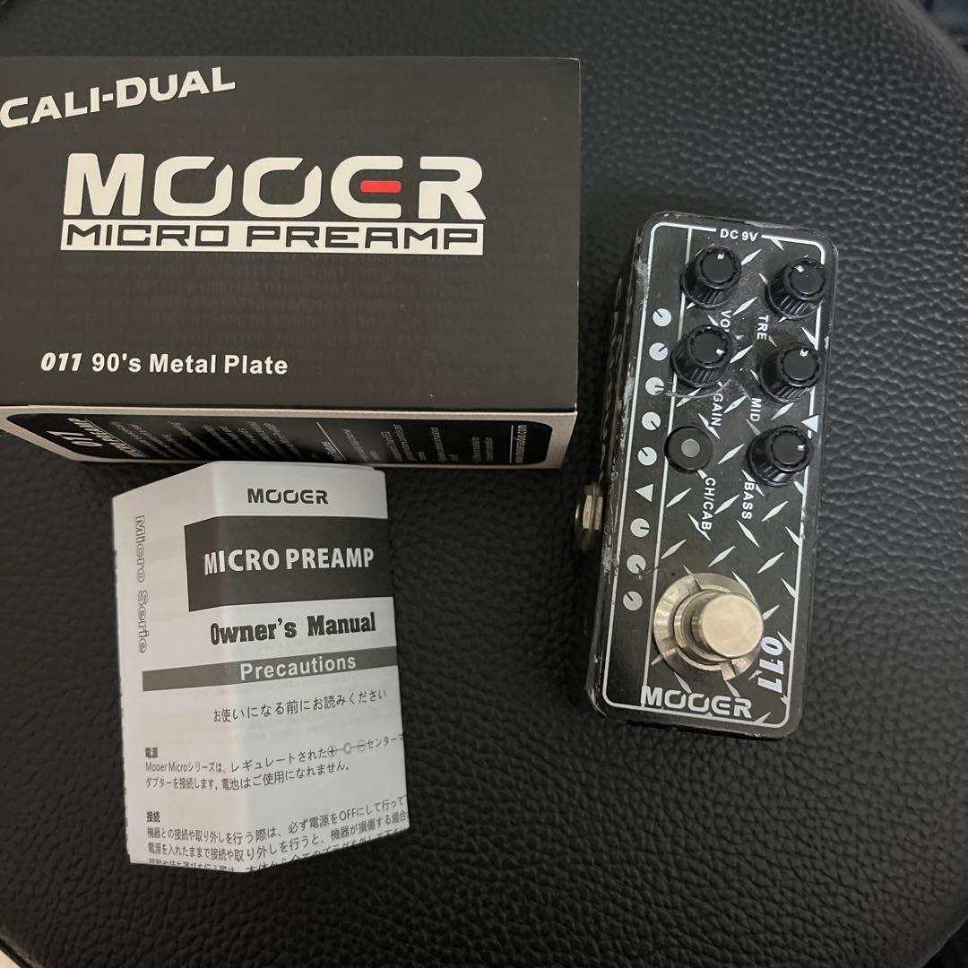 Mooer Micro preamp 011 90’s l Plate Amazon.com: MOOER Micro Preamp 011 Cali-Dual Digital Preamp Pedal