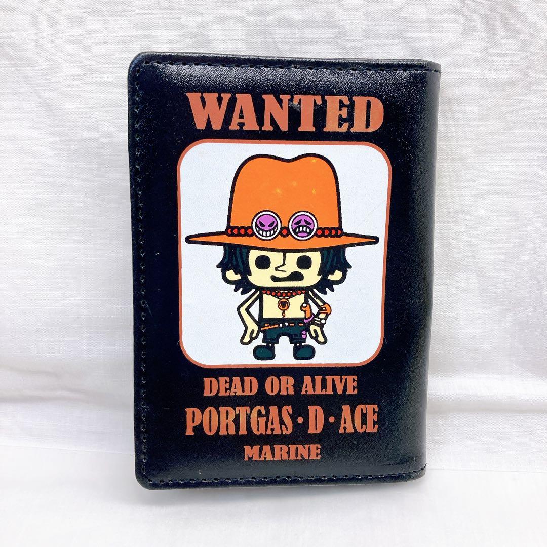 ⭐️ONE PIECE ワンピース エース パスケース カードケース ブラック