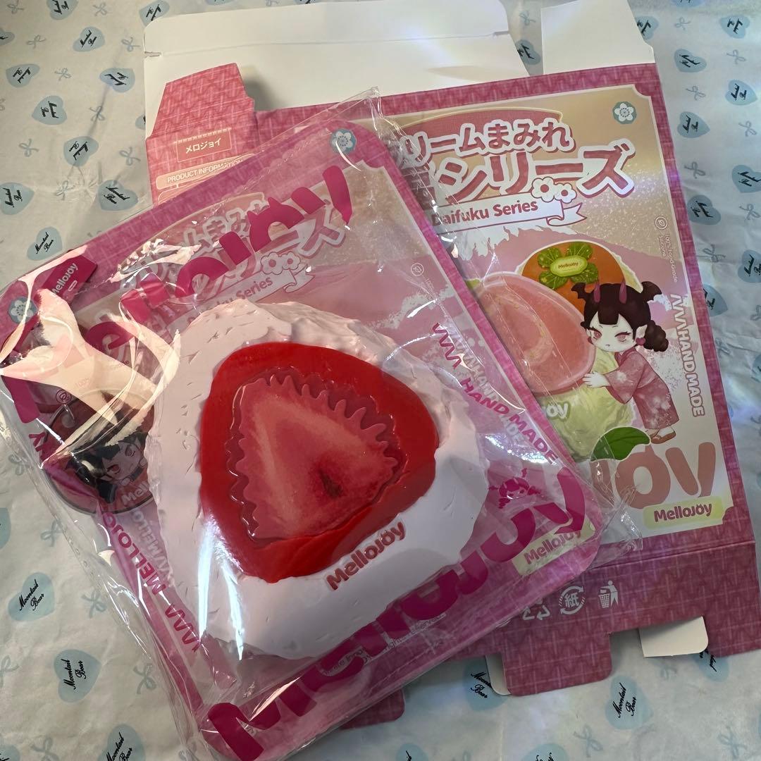 Mellojoy メロジョイ 大福シリーズ いちご スクイーズ - メルカリ