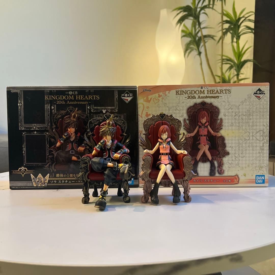 KINGDOM HEARTS 20th Anniversary ソラ　カイリ Ichiban Kuji Kingdom Hearts 20th Anniversary Sora Kairi Figure Set