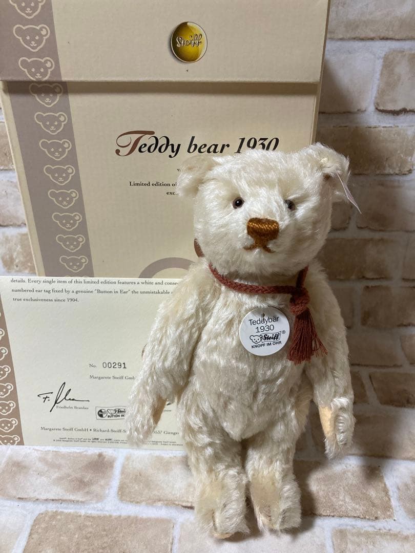 シュタイフ テディベア 1930 日本限定 白タグ Steiff - メルカリ