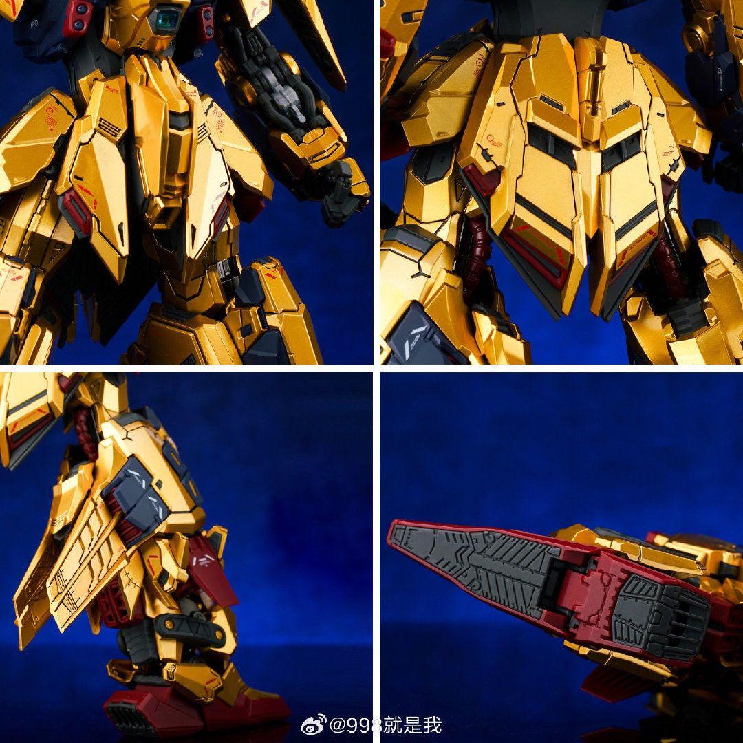 神馬模型 1/100 黄金武士 ダイキャスト 海外製 フルアーマー百式改