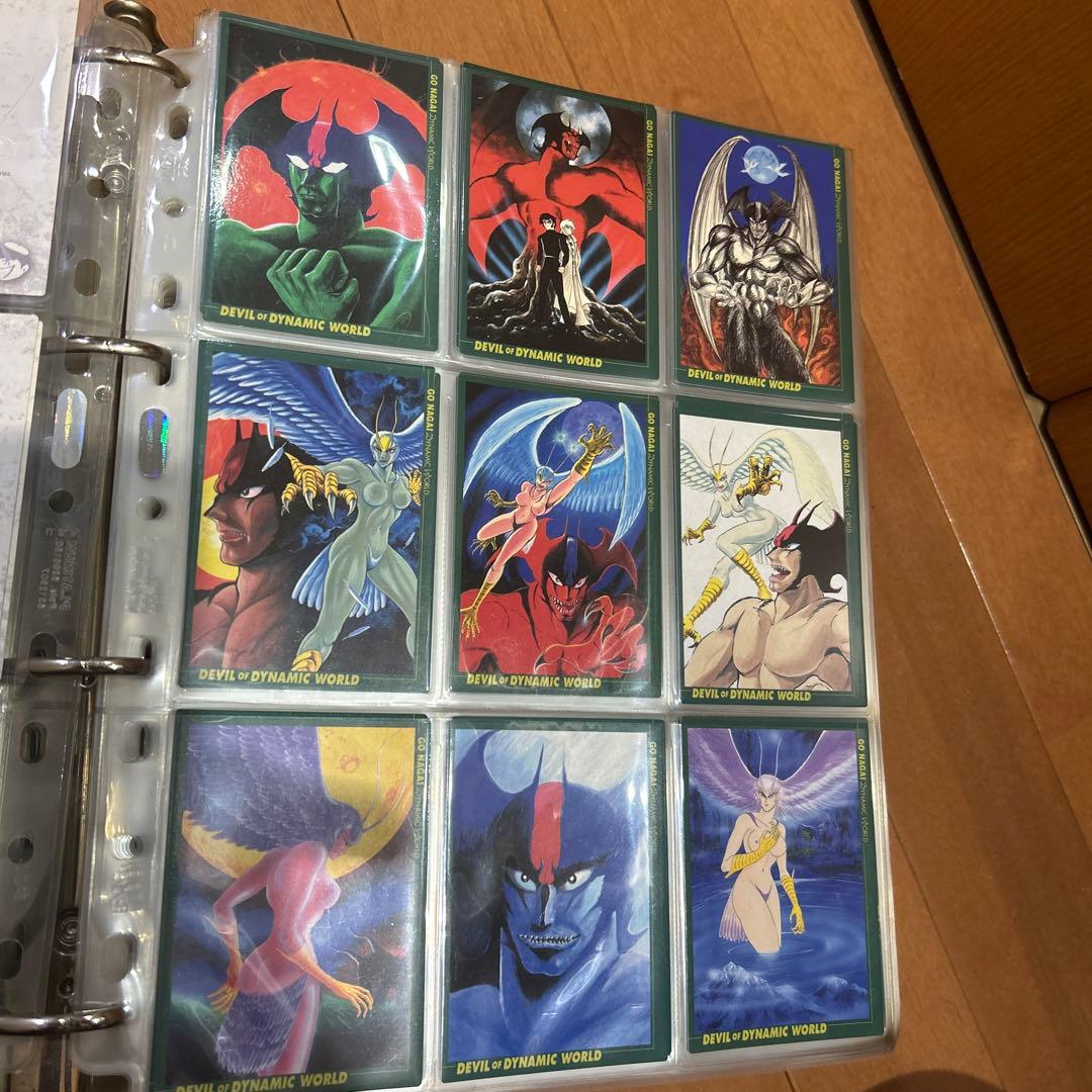 レトロ　デビルマン　貴重カード　⑥ AMONデビルマン黙示録 6: THE DARKSIDE OF THE DEVILMAN (マガジンZ
