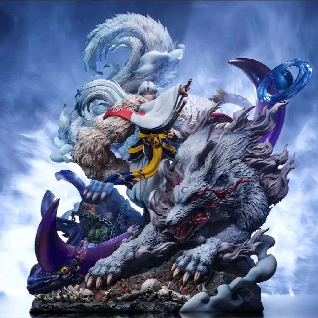 新品】犬夜叉 殺生丸 フィギュア ガレージキット - メルカリ