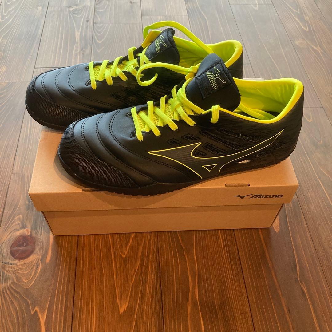 Mizuno 安全靴 オールマイティTD11L 26.5cm 黒/黄緑 - メルカリ