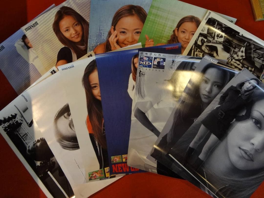 安室奈美恵 マクセルオリジナル maxell 入手困難非売品ポスター - メルカリ